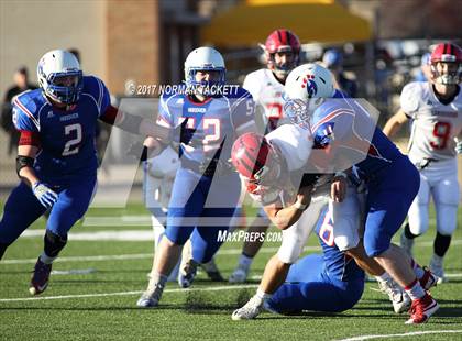 Thumbnail 3 in Hodgeman County vs Hanover (KSHSAA 8M D2 Final) photogallery.