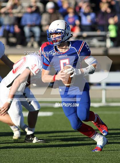 Thumbnail 2 in Hodgeman County vs Hanover (KSHSAA 8M D2 Final) photogallery.
