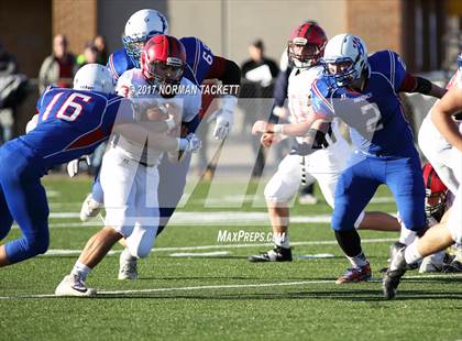 Thumbnail 2 in Hodgeman County vs Hanover (KSHSAA 8M D2 Final) photogallery.