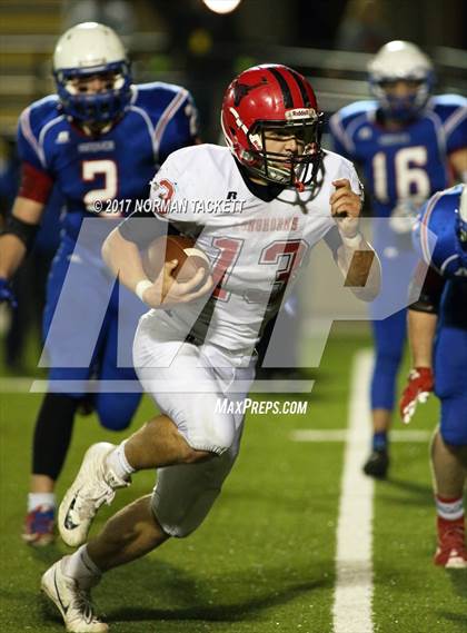 Thumbnail 1 in Hodgeman County vs Hanover (KSHSAA 8M D2 Final) photogallery.
