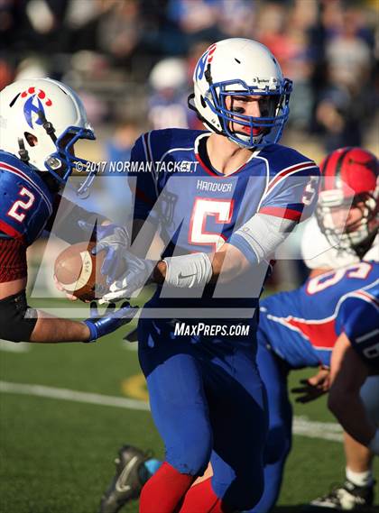 Thumbnail 2 in Hodgeman County vs Hanover (KSHSAA 8M D2 Final) photogallery.