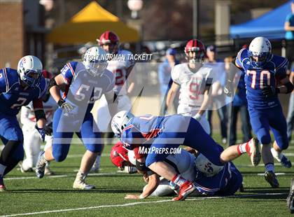 Thumbnail 2 in Hodgeman County vs Hanover (KSHSAA 8M D2 Final) photogallery.