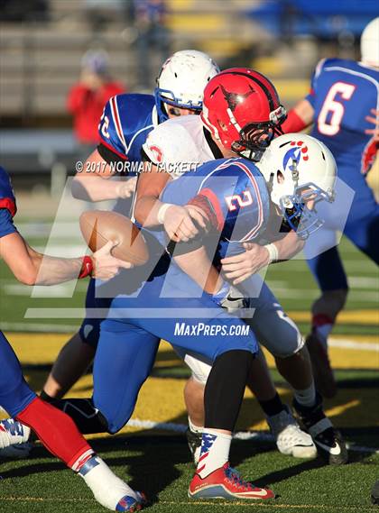 Thumbnail 3 in Hodgeman County vs Hanover (KSHSAA 8M D2 Final) photogallery.