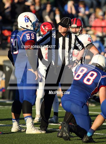 Thumbnail 2 in Hodgeman County vs Hanover (KSHSAA 8M D2 Final) photogallery.