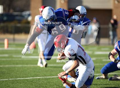 Thumbnail 3 in Hodgeman County vs Hanover (KSHSAA 8M D2 Final) photogallery.