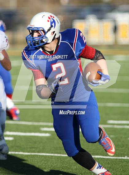 Thumbnail 3 in Hodgeman County vs Hanover (KSHSAA 8M D2 Final) photogallery.
