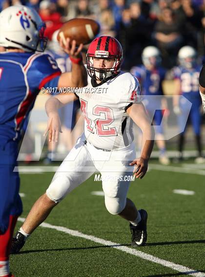 Thumbnail 1 in Hodgeman County vs Hanover (KSHSAA 8M D2 Final) photogallery.
