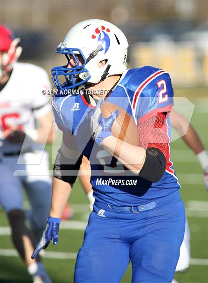 Thumbnail 2 in Hodgeman County vs Hanover (KSHSAA 8M D2 Final) photogallery.