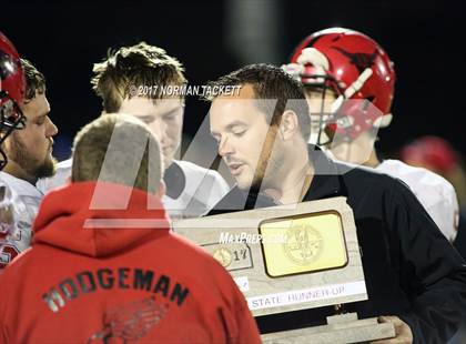 Thumbnail 2 in Hodgeman County vs Hanover (KSHSAA 8M D2 Final) photogallery.