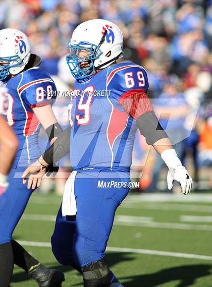 Thumbnail 2 in Hodgeman County vs Hanover (KSHSAA 8M D2 Final) photogallery.