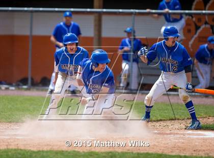 Thumbnail 2 in Saratoga Springs vs. Orchard Park (NYSPHSAA Class AA Semifinal) photogallery.