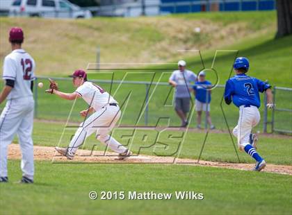 Thumbnail 1 in Saratoga Springs vs. Orchard Park (NYSPHSAA Class AA Semifinal) photogallery.