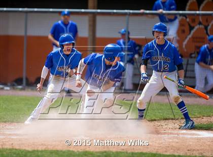 Thumbnail 3 in Saratoga Springs vs. Orchard Park (NYSPHSAA Class AA Semifinal) photogallery.