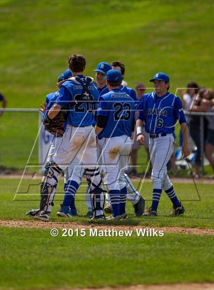 Thumbnail 2 in Saratoga Springs vs. Orchard Park (NYSPHSAA Class AA Semifinal) photogallery.