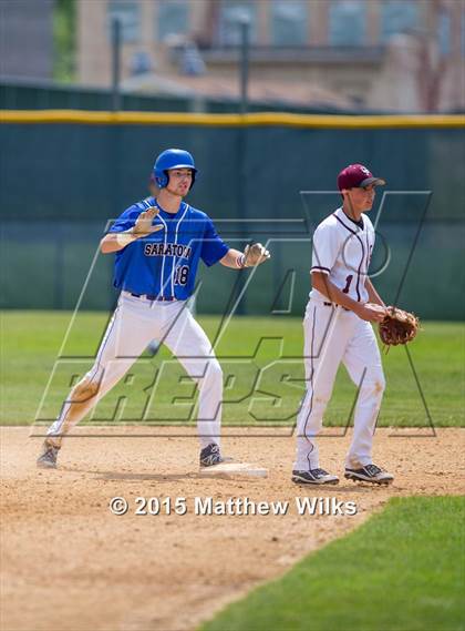 Thumbnail 1 in Saratoga Springs vs. Orchard Park (NYSPHSAA Class AA Semifinal) photogallery.