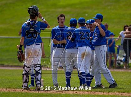 Thumbnail 3 in Saratoga Springs vs. Orchard Park (NYSPHSAA Class AA Semifinal) photogallery.