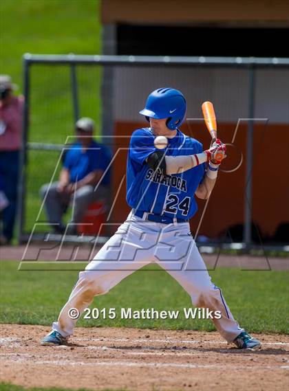 Thumbnail 1 in Saratoga Springs vs. Orchard Park (NYSPHSAA Class AA Semifinal) photogallery.