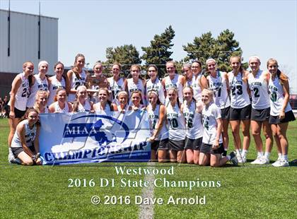 Thumbnail 1 in North Andover @ Westwood (MIAA Division 1 Final) photogallery.