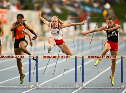 Thumbnail 3 in CIF State Track & Field Championships (Girls 300m Hurdles) photogallery.