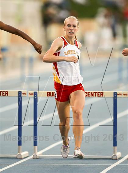 Thumbnail 3 in CIF State Track & Field Championships (Girls 300m Hurdles) photogallery.