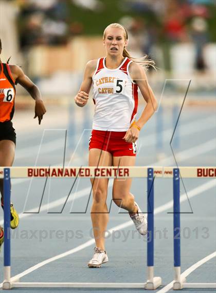Thumbnail 3 in CIF State Track & Field Championships (Girls 300m Hurdles) photogallery.