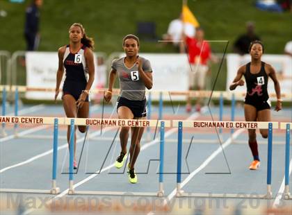 Thumbnail 1 in CIF State Track & Field Championships (Girls 300m Hurdles) photogallery.
