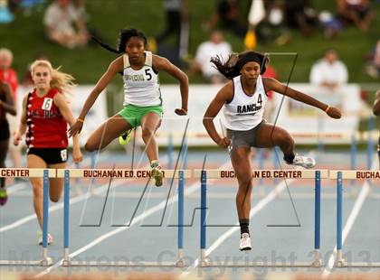 Thumbnail 3 in CIF State Track & Field Championships (Girls 300m Hurdles) photogallery.