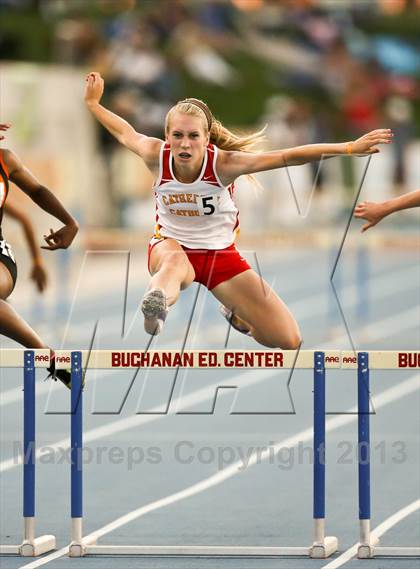 Thumbnail 1 in CIF State Track & Field Championships (Girls 300m Hurdles) photogallery.