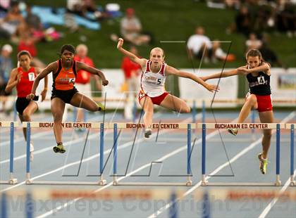 Thumbnail 2 in CIF State Track & Field Championships (Girls 300m Hurdles) photogallery.