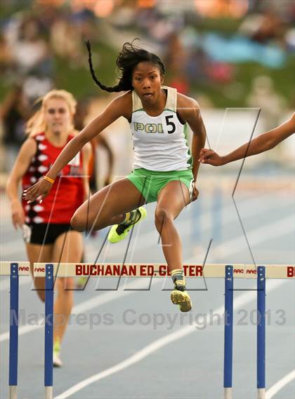 Thumbnail 3 in CIF State Track & Field Championships (Girls 300m Hurdles) photogallery.