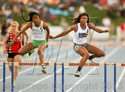Thumbnail 1 in CIF State Track & Field Championships (Girls 300m Hurdles) photogallery.