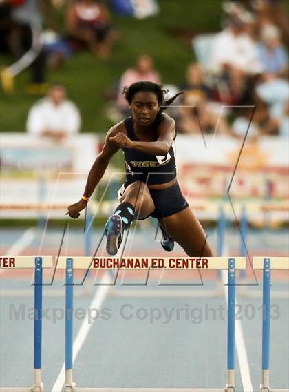 Thumbnail 3 in CIF State Track & Field Championships (Girls 300m Hurdles) photogallery.