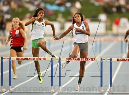 Thumbnail 3 in CIF State Track & Field Championships (Girls 300m Hurdles) photogallery.