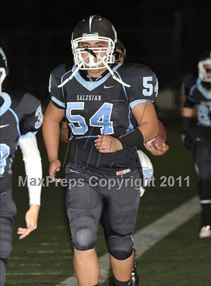 Thumbnail 2 in Salesian vs. Mojave (CIF SS Playoffs) photogallery.