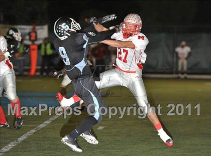 Thumbnail 3 in Salesian vs. Mojave (CIF SS Playoffs) photogallery.