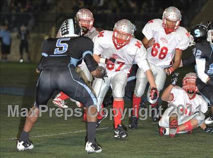 Thumbnail 2 in Salesian vs. Mojave (CIF SS Playoffs) photogallery.