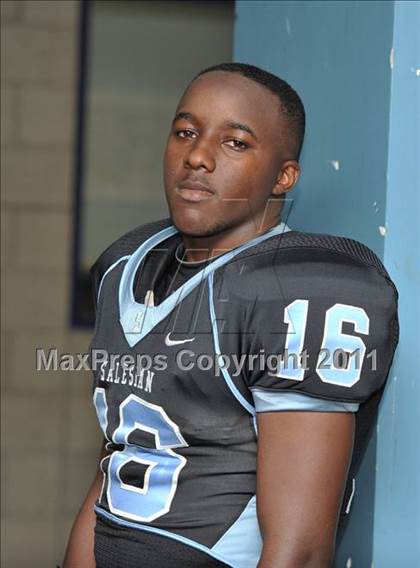 Thumbnail 2 in Salesian vs. Mojave (CIF SS Playoffs) photogallery.