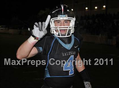 Thumbnail 3 in Salesian vs. Mojave (CIF SS Playoffs) photogallery.