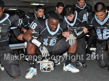 Thumbnail 3 in Salesian vs. Mojave (CIF SS Playoffs) photogallery.