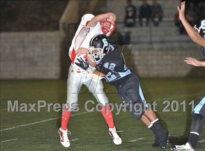 Thumbnail 2 in Salesian vs. Mojave (CIF SS Playoffs) photogallery.
