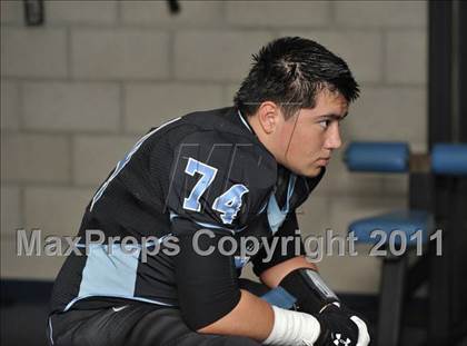 Thumbnail 3 in Salesian vs. Mojave (CIF SS Playoffs) photogallery.