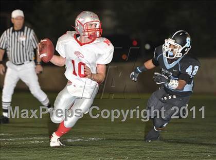 Thumbnail 3 in Salesian vs. Mojave (CIF SS Playoffs) photogallery.