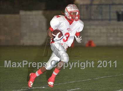 Thumbnail 3 in Salesian vs. Mojave (CIF SS Playoffs) photogallery.