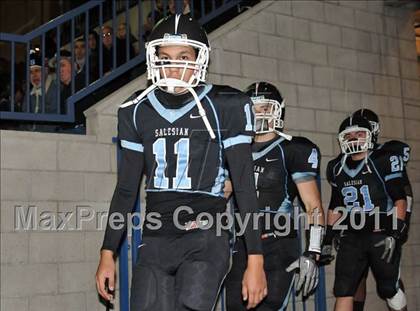 Thumbnail 1 in Salesian vs. Mojave (CIF SS Playoffs) photogallery.