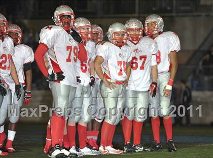 Thumbnail 1 in Salesian vs. Mojave (CIF SS Playoffs) photogallery.