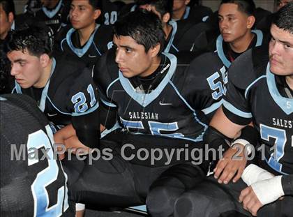 Thumbnail 1 in Salesian vs. Mojave (CIF SS Playoffs) photogallery.