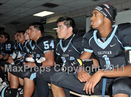 Thumbnail 2 in Salesian vs. Mojave (CIF SS Playoffs) photogallery.