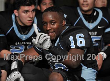 Thumbnail 1 in Salesian vs. Mojave (CIF SS Playoffs) photogallery.