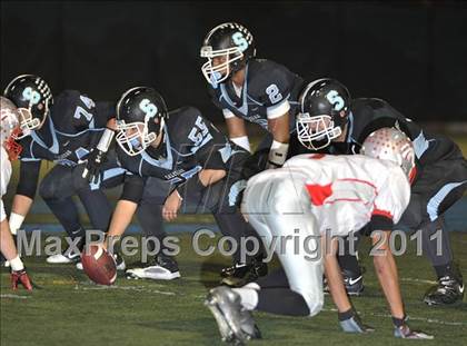 Thumbnail 3 in Salesian vs. Mojave (CIF SS Playoffs) photogallery.