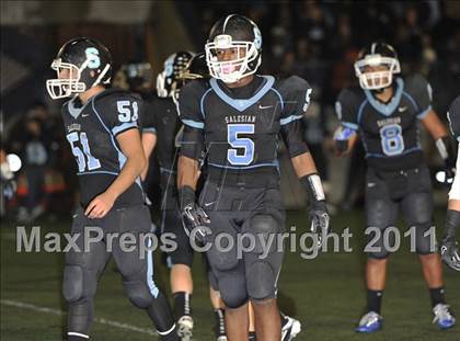 Thumbnail 3 in Salesian vs. Mojave (CIF SS Playoffs) photogallery.